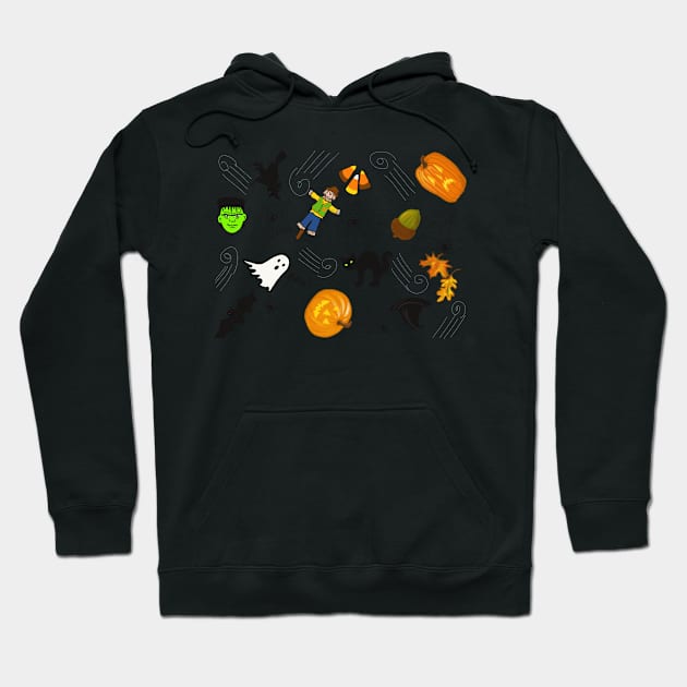 Halloween is Here! Hoodie by MamaODea